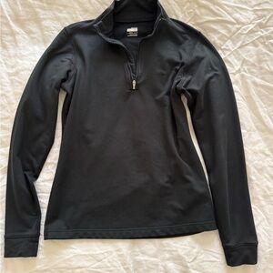 Nike Black Quarter-Zip Pullover medium